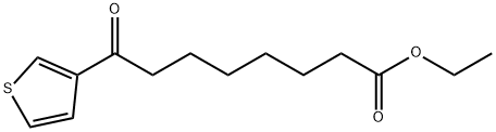 ETHYL 8-OXO-8-(3-THIENYL)OCTANOATE Structure