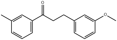 3-(3-METHOXYPHENYL)-3'-METHYLPROPIOPHENONE Structure