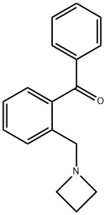 2-(AZETIDINOMETHYL) BENZOPHENONE Structure