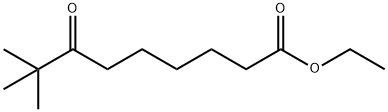 ETHYL 8,8-DIMETHYL-7-OXONONANOATE 구조식 이미지