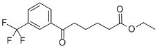 ETHYL 6-OXO-6-(3-TRIFLUOROMETHYLPHENYL)HEXANOATE 구조식 이미지