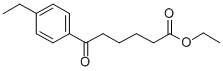 ETHYL 6-(4-ETHYLPHENYL)-6-OXOHEXANOATE Structure