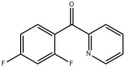 2-(2,4-DIFLUOROBENZOYL)PYRIDINE 구조식 이미지