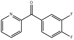 2-(3,4-DIFLUOROBENZOYL)PYRIDINE Structure