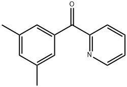 2-(3,5-DIMETHYLBENZOYL)PYRIDINE 구조식 이미지