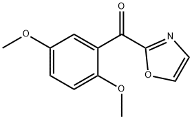 2-(2,5-DIMETHOXYBENZOYL)OXAZOLE Structure