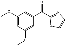 2-(3,5-DIMETHOXYBENZOYL)OXAZOLE Structure