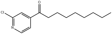 2-CHLORO-4-NONANOYLPYRIDINE 구조식 이미지