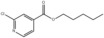 PENTYL 2-CHLOROISONICOTINATE Structure