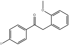 4'-IODO-2-(2-METHOXYPHENYL)ACETOPHENONE Structure