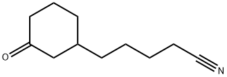 5-(3-OXOCYCLOHEXYL)VALERONITRILE Structure