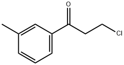 3-CHLORO-1-(3-METHYLPHENYL)-1-OXOPROPANE Structure