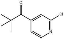 T-BUTYL 3-CHLORO-4-PYRIDYL KETONE 구조식 이미지