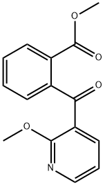 METHYL 2-(2-METHOXYNICOTINOYL)BENZOATE 구조식 이미지