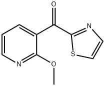 2-METHOXY-3-THIAZOYLPYRIDINE Structure