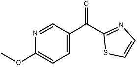 2-METHOXY-5-THIAZOYLPYRIDINE Structure