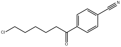 6-CHLORO-1-(4-CYANOPHENYL)-1-OXOHEXANE Structure