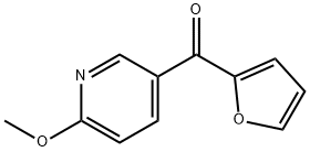 5-(2-FUROYL)-2-METHOXYPYRIDINE Structure