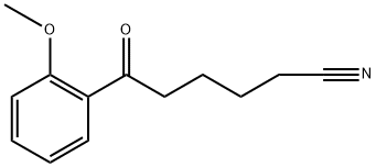 6-(2-METHOXYPHENYL)-6-OXOHEXANENITRILE Structure