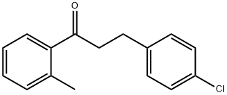 3-(4-CHLOROPHENYL)-2'-METHYLPROPIOPHENONE Structure