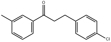 3-(4-CHLOROPHENYL)-3'-METHYLPROPIOPHENONE Structure