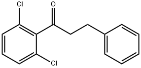 2',6'-DICHLORO-3-PHENYLPROPIOPHENONE Structure