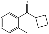 CYCLOBUTYL 2-METHYLPHENYL KETONE Structure