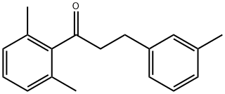 2',6'-DIMETHYL-3-(3-METHYLPHENYL)PROPIOPHENONE 구조식 이미지