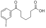 7-(3-IODOPHENYL)-7-OXOHEPTANOIC ACID 구조식 이미지