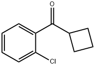 2-CHLOROPHENYL CYCLOBUTYL KETONE 구조식 이미지