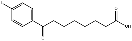 8-(4-IODOPHENYL)-8-OCTANOIC ACID 구조식 이미지