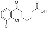 7-(2,3-DICHLOROPHENYL)-7-OXOHEPTANOIC ACID Structure