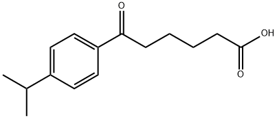 6-(4-ISOPROPYLPHENYL)-6-OXOHEXANOIC ACID Structure