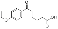 6-(4-ETHOXYPHENYL)-6-OXOHEXANOIC ACID 구조식 이미지