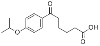 6-OXO-6-(4-ISOPROPOXYPHENYL)HEXANOIC ACID Structure