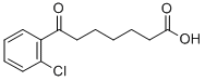 7-(2-CHLOROPHENYL)-7-OXOHEPTANOIC ACID 구조식 이미지