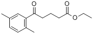 ETHYL 5-(2,5-DIMETHYLPHENYL)-5-OXOVALERATE Structure