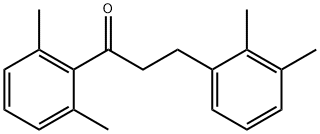 2',6'-DIMETHYL-3-(2,3-DIMETHYLPHENYL)PROPIOPHENONE 구조식 이미지