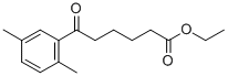 ETHYL 6-(2,5-DIMETHYLPHENYL)-6-OXOHEXANOATE Structure