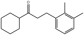 CYCLOHEXYL 2-(2,3-DIMETHYLPHENYL)ETHYL KETONE Structure