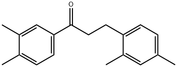 3',4'-DIMETHYL-3-(2,4-DIMETHYLPHENYL)PROPIOPHENONE Structure