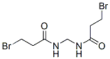 3-bromo-N-[(3-bromopropanoylamino)methyl]propanamide 구조식 이미지