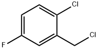 1-chloro-2-(chloroMethyl)-4-fluorobenzene 구조식 이미지
