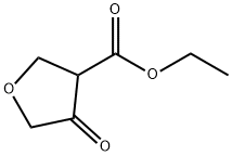 Tetrahydro-4-oxo-3-furoic acid ethyl ester Structure