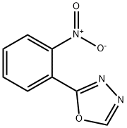 1,3,4-옥사디아졸,2-(2-니트로페닐)- 구조식 이미지