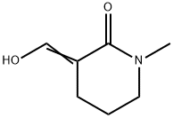 2-피페리디논,3-(히드록시메틸렌)-1-메틸-(9CI) 구조식 이미지