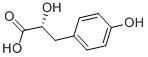(R)-3-(4-HYDROXYPHENYL)LACTIC ACID Structure