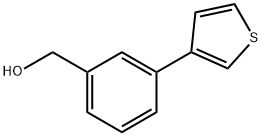 (3-THIEN-3-YLPHENYL)METHANOL Structure