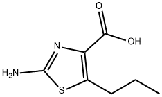2-Amino-5-propyl-1,3-thiazole-4-carboxylic acid 구조식 이미지