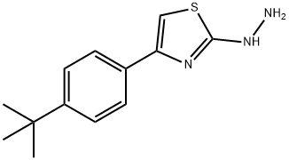 4-[4-(1,1-DIMETHYLETHYL)PHENYL]-2(3H)-THIAZOLONE HYDRAZONE Structure